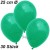 Luftballons 25 cm Ø, Smaragdgrün, 30 Stück, 3 x 10