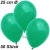 Luftballons 25 cm Ø, Smaragdgrün, 50 Stück