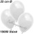 Luftballons 25 cm Ø, Weiß, 10000 Stück