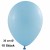 Luftballons, Latex 30 cm Ø, 10 Stück / Babyblau - Gute Qualität