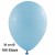 Luftballons, Latex 30 cm Ø, 100 Stück / Babyblau - Gute Qualität