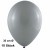 Luftballons, Latex 30 cm Ø, 10 Stück / Grau - Gute Qualität