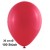 Luftballons, Latex 30 cm Ø, 100 Stück / Rubinrot - Gute Qualität