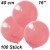 Luftballons Latex 40cm Ø, Babyrosa, 100 Stück