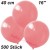 Luftballons Latex 40cm Ø, Babyrosa, 500 Stück