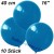 Luftballons Latex 40cm Ø, Blau, 10 Stück
