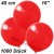 Luftballons Latex 40cm Ø, Dunkelrot, 1000 Stück