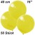 Luftballons Latex 40cm Ø, Gelb, 50 Stück