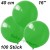 Luftballons Latex 40cm Ø, Grün, 100 Stück
