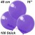 Luftballons Latex 40cm Ø, Lavendel, 100 Stück