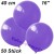 Luftballons Latex 40cm Ø, Lavendel, 50 Stück