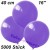 Luftballons Latex 40cm Ø, Lavendel, 5000 Stück