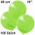 Luftballons Latex 40cm Ø, Limonengrün, 100 Stück