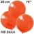 Luftballons Latex 40cm Ø, Orange, 100 Stück