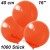Luftballons Latex 40cm Ø, Orange, 1000 Stück