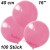 Luftballons Latex 40cm Ø, Rosa, 100 Stück