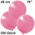 Luftballons Latex 40cm Ø, Rosa, 500 Stück