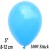 Luftballons Mini, Babyblau, 1000 Stück, 8-12 cm 