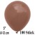 Luftballons Mini, Mocca, 100 Stück, 8-12 cm 