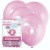 Luftballons Baby Shower, Pink, 8 Stück