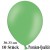 Luftballons, Latex 30cm Ø, 10 Stück / Grün