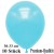 Luftballons, Latex 30cm Ø, 10 Stück / Hellblau