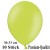 Luftballons, Latex 30cm Ø, 10 Stück / Limonengrün