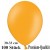 Luftballons, Latex 30cm Ø, 100 Stück / Mandarin-Orange