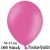 Luftballons, Latex 30cm Ø, 100 Stück / Pink