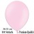 Luftballons, Latex 30cm Ø, 10 Stück / Rosa