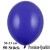 Luftballons, Latex 30cm Ø, 50 Stück / Royalblau