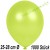 Luftballons Latex 25-28 cm Ø,  Metallic Apfelgrün, 1000 Stück
