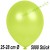 Luftballons Latex 25-28 cm Ø,  Metallic Apfelgrün, 5000 Stück