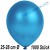 Luftballons Latex 25-28 cm Ø,  Metallic Blau, 1000 Stück