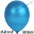 Luftballons Latex 25-28 cm Ø,  Metallic Blau, 500 Stück