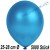 Luftballons Latex 25-28 cm Ø,  Metallic Blau, 5000 Stück