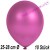 Luftballons Latex 25-28 cm Ø,  Metallic Fuchsia, 10 Stück