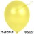 Luftballons Latex 25-28 cm Ø,  Metallic Gelb, 10 Stück
