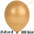 Luftballons Latex 25-28 cm Ø,  Metallic Gold, 5000 Stück