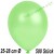 Luftballons Latex 25-28 cm Ø,  Metallic Mintgrün, 500 Stück