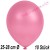 Luftballons Latex 25-28 cm Ø,  Metallic Rosa, 10 Stück