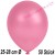 Luftballons Latex 25-28 cm Ø,  Metallic Rosa, 50 Stück