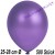 Luftballons Latex 25-28 cm Ø,  Metallic Violett, 500 Stück