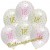 Luftballons, Latexballons Pink Chic 18 zum 18. Geburtstag, 6 Stück