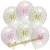 Luftballons, Latexballons Pink Chic 40 zum 40. Geburtstag, 6 Stück