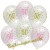Luftballons, Latexballons Pink Chic 50 zum 50. Geburtstag, 6 Stück