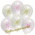 Luftballons, Latexballons Pink Chic 70 zum 70. Geburtstag, 6 Stück