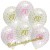 Luftballons, Latexballons Pink Chic 80 zum 80. Geburtstag, 6 Stück