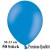 Luftballons, Latex 30cm Ø, 50 Stück / Blau