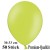 Luftballons, Latex 30cm Ø, 50 Stück / Limonengrün